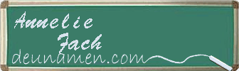 Annelie Fach Visitenkarte